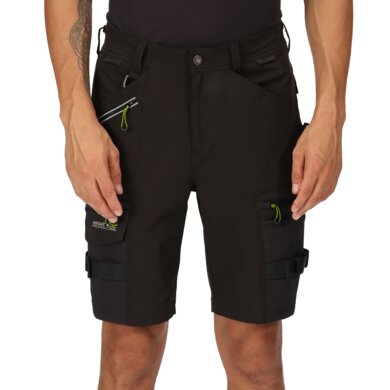 Pracovné kraťasy INFILTRATE STRETCH SHORT WITH DETACHABLE HOLSTERS - black