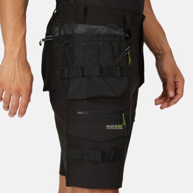 Pracovné kraťasy INFILTRATE STRETCH SHORT WITH DETACHABLE HOLSTERS - black