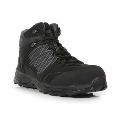 Pracovná obuv CLAYSTONE S3 SAFETY HIKER - farba: black/granite