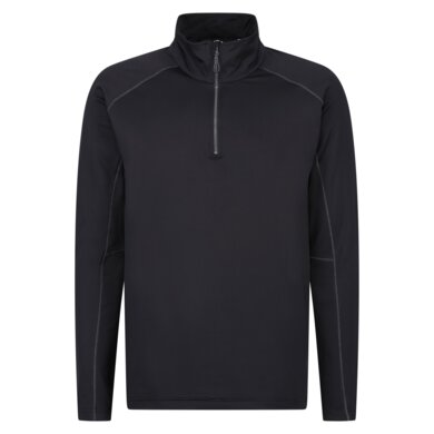 Stredná vrstva CORE STRETCH HALF ZIP - black