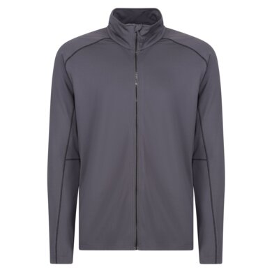 Stredná vrstva CORE STRETCH FULL ZIP - seal grey