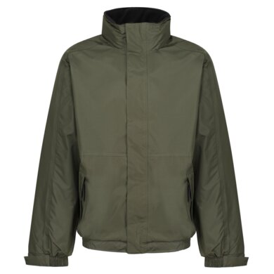 Bunda DOVER BOMBER - pánska -  dark khaki/black