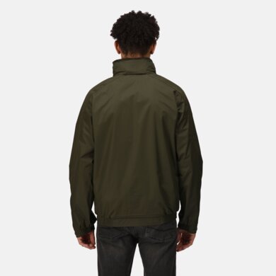 Bunda DOVER BOMBER - pánska -  dark khaki/black
