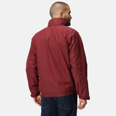 Bunda DOVER BOMBER - pánska -  burgundy