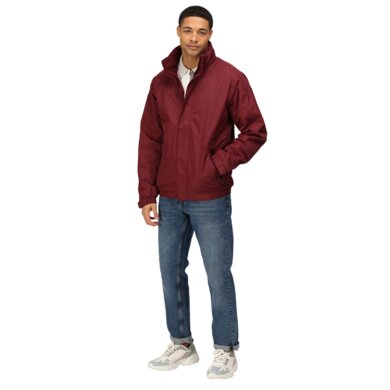 Bunda DOVER BOMBER - pánska -  burgundy