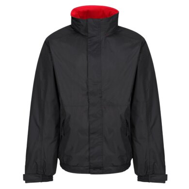 Bunda DOVER BOMBER - pánska -  black/classic red