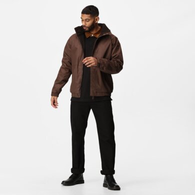 Bunda DOVER BOMBER - pánska -  keylime/seal grey