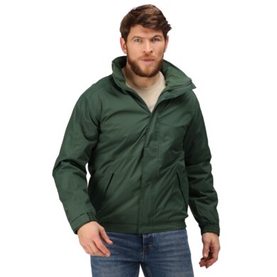 Bunda DOVER BOMBER - pánska -  dark green/dark green