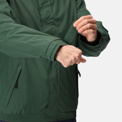 Bunda DOVER BOMBER - pánska -  dark green/dark green