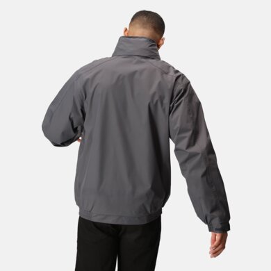 Bunda DOVER BOMBER - pánska -  seal grey/black