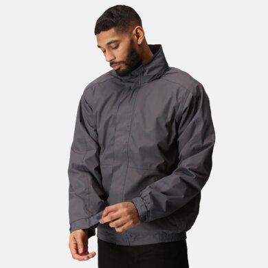 Bunda DOVER BOMBER - pánska -  seal grey/black