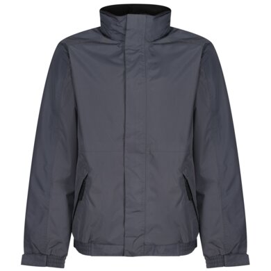 Bunda DOVER BOMBER - pánska -  seal grey/black