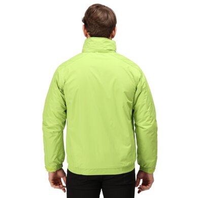 Bunda DOVER BOMBER - pánska -  keylime/seal grey