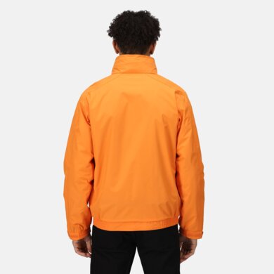 Bunda DOVER BOMBER - pánska -  sun orange/seal grey