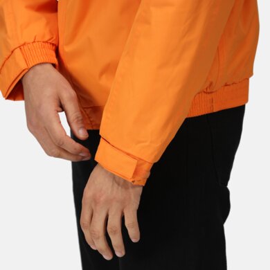 Bunda DOVER BOMBER - pánska -  sun orange/seal grey