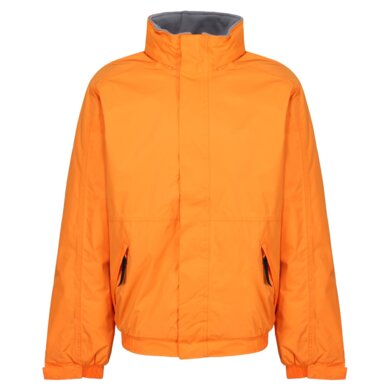 Bunda DOVER BOMBER - pánska -  sun orange/seal grey