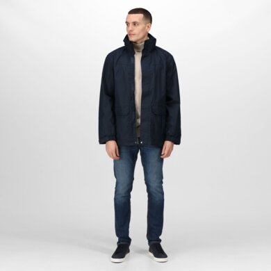 Pánska bunda VERTEX III MICROFIBRE - navy