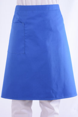 Zástera do pása s vreckom - modrá - VYROBENÉ NA SLOVENSKU