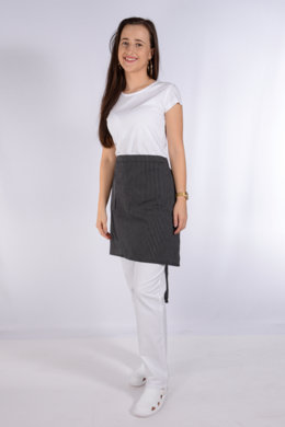 Zástera do pása s vreckom - prúžok - VYROBENÉ NA SLOVENSKU