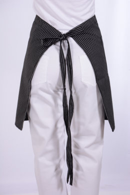 Zástera do pása s vreckom - prúžok - VYROBENÉ NA SLOVENSKU