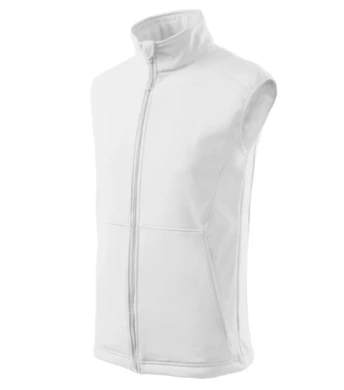 Softshellová vesta pánska VISION (MALFINI) - biela