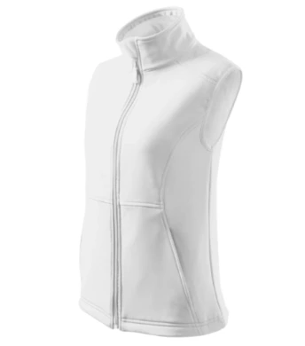 Softshellová vesta dámska VISION (MALFINI) - biela