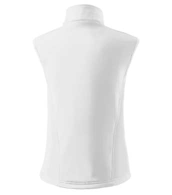 Softshellová vesta dámska VISION (MALFINI) - biela