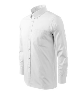 Košeľa pánska  MALFINI-STYLE LS (biela)