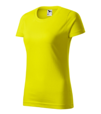 Tričko dámske BASIC - MALFINI - citrónová