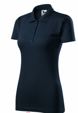 Polokošeľa dámska MALFINI - SINGLE J. (tmavomodrá)