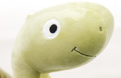 Plyšák - vankúšik z mikrospandexu DINOSAURUS zelený