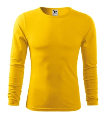 Tričko pánske FIT-T LS -  MALFINI - žltá