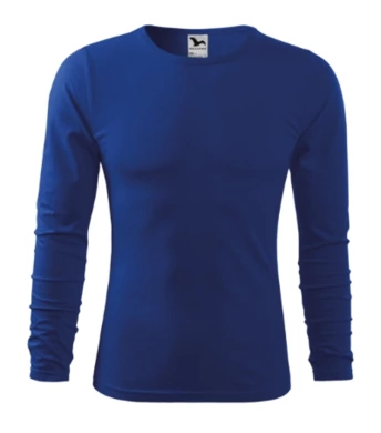 Tričko pánske FIT-T LS -  MALFINI - kráľovská modrá