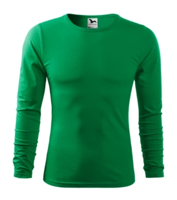 Tričko pánske FIT-T LS -  MALFINI - trávová zelená
