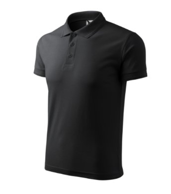 Polokošeľa pánska MALFINI - PIQUE POLO (ebony gray)