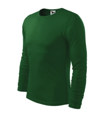 Tričko pánske FIT-T LS - MALFINI - fľaškovo zelená