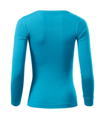 Tričko dámske FIT-T LS (MALFINI) tyrkysové