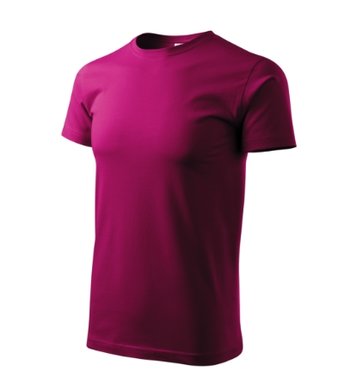 Tričko pánske BASIC -  MALFINI - fuchsia red