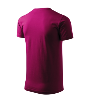 Tričko pánske BASIC -  MALFINI - fuchsia red