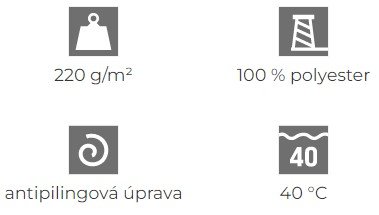 Mikina detská FROSTY (MALFINI) - čierna