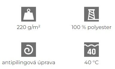 Mikina pánska FROSTY (MALFINI) - tmavomodrá