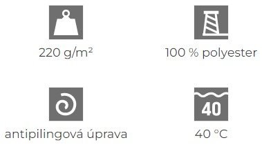 Mikina pánska - MALFINI - FROSTY - veľkosť 4XL (svetlosivá)