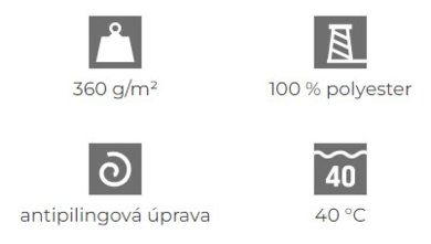 Mikina pánska JACKET HI-Q (MALFINI) červená