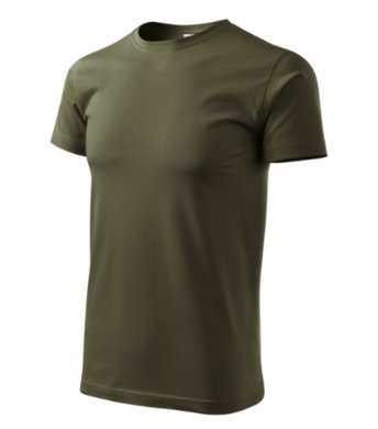 Tričko Heavy New 137 - MALFINI - unisex-military