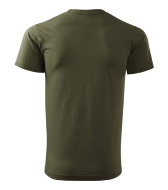 Tričko Heavy New 137 - MALFINI - unisex-military