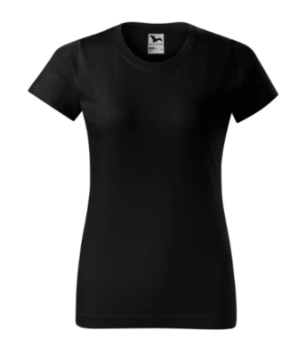 Tričko dámske BASIC - MALFINI - veľkosť 3XL (čierne)