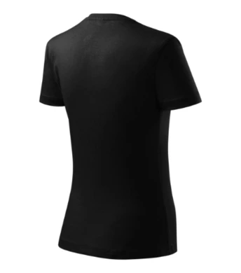 Tričko dámske BASIC - MALFINI - veľkosť 3XL (čierne)