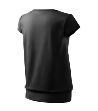 Tričko dámske CITY -  MALFINI - veľkosť 3XL (čierne)