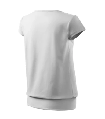 Tričko dámske CITY -  MALFINI - veľkosť 3XL (biele)