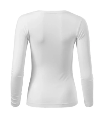 Tričko dámske FIT-T LS - MALFINI - veľkosť 3XL (biele)